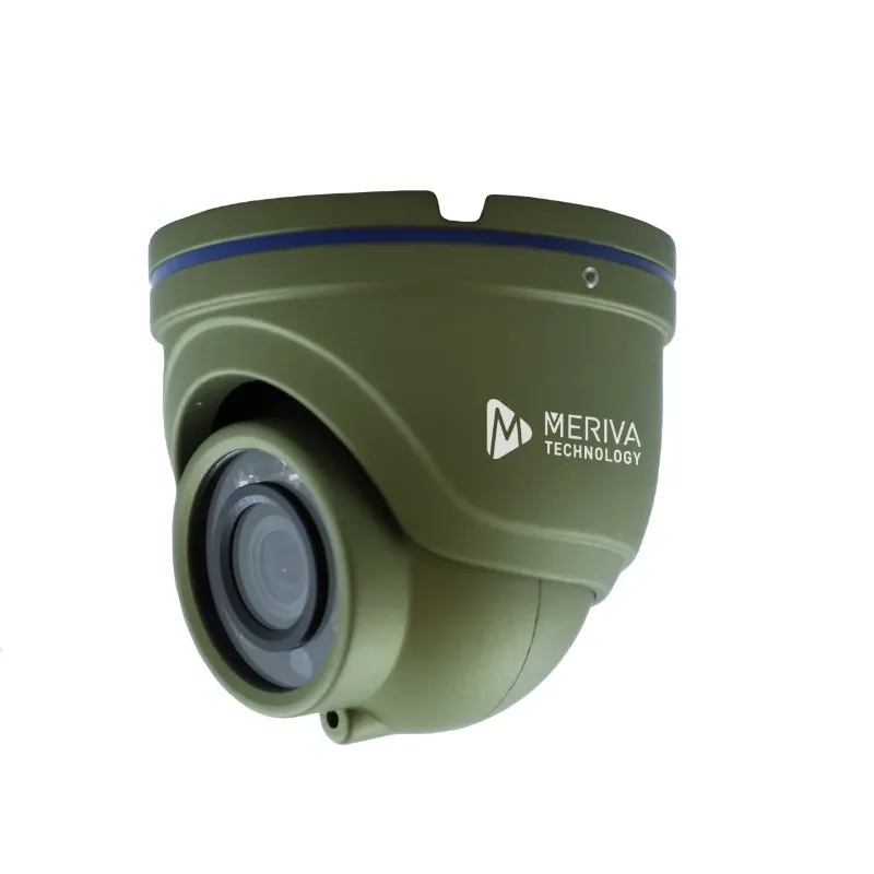 CAMARA MOVIL DOMO AHD MERIVA TECHNOLOGY MC320HD de 2MP con MICRÓFONO INTEGRADO y CONECTOR DIN DE AVIACIÓN 4 PINES PARA INTERIORES