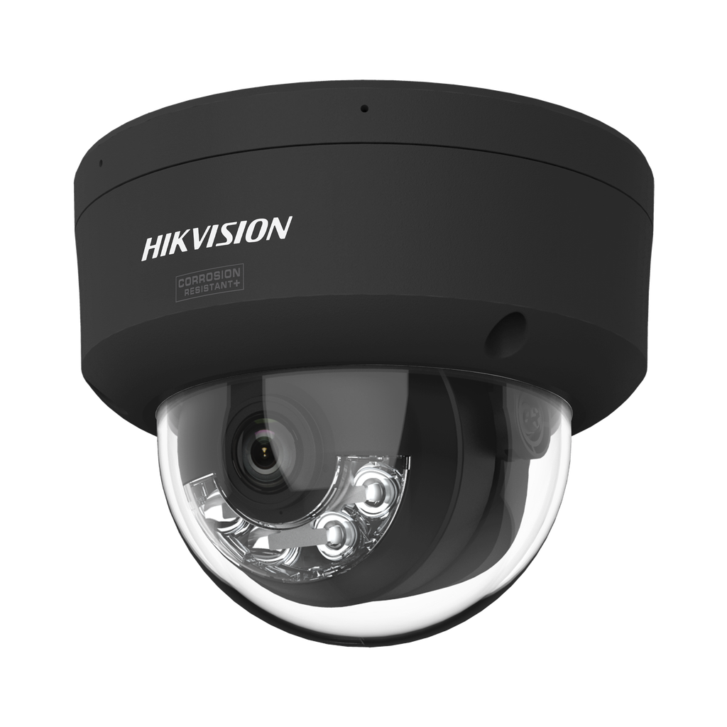[Dual Light + ColorVu 3.0 + HikAI] Domo IP 4 Megapixel / Lente 2.8 mm / 30 mts IR + Luz Blanca / 2 Microfonos Integrados / Exterior IP67 / WDR 130 dB / ACUSENSE 3.0 / Metal / NEMA 4X / ACUSEARCH - HIKVISION DS-2CD2147G3-LIS2UY(BLACK)