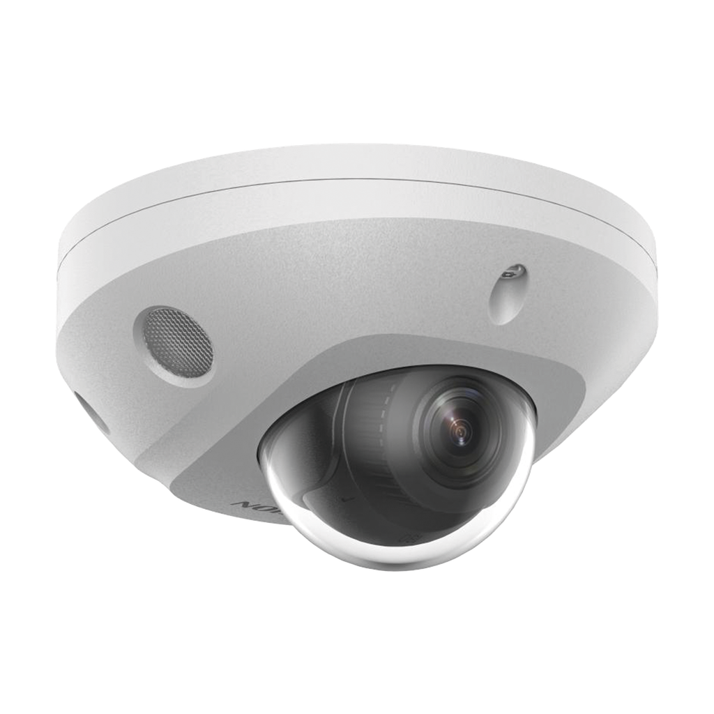 [Dual Light + 2 Microfonos Integrados] Mini Domo IP 6 Megapixel / Lente 2.8 mm / 30 mts Luz Blanca + 30 mts IR / ACUSENSE / Exterior IP67 / IK8 /  WDR 120 dB / PoE / ONVIF / Micro SD / ACUSEARCH