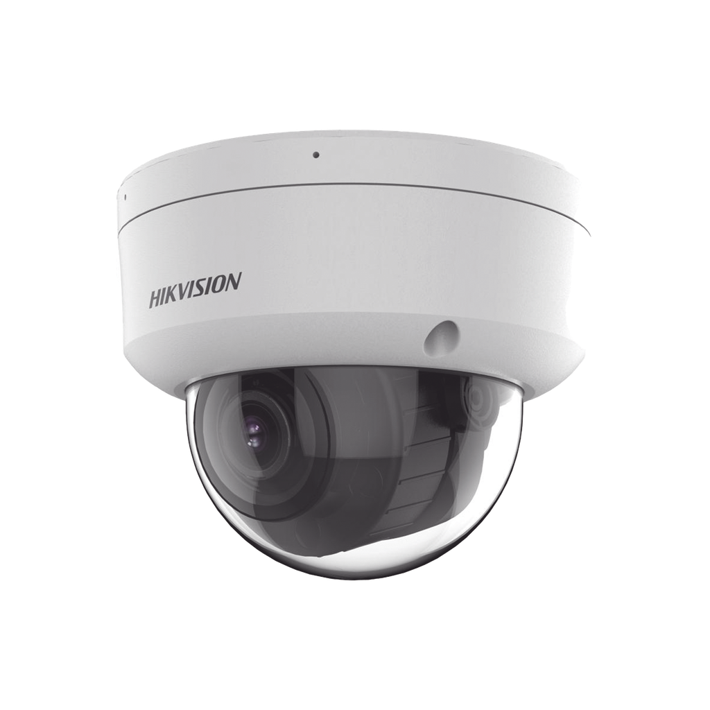 [Dual Light + 2 Micrófonos Integrados] Domo IP 2 Megapixel / Lente Mot. 2.8 A 12 mm / 40 mts Luz Blanca + 40 mts IR) / ACUSENSE / Exterior IP67 / IK10 / WDR 120 dB / PoE / ONVIF / Alarmas I/O / Micro SD / Metal / ACUSEARCH - HIKVISION DS-2CD2723G2-LIZS2U