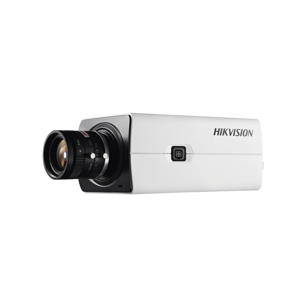 Camara Box IP 2 Megapixel / Serie PRO / Ultra Baja Iluminacion / PoE / 12 Vcc / WDR 120 dB / Onvif / Micro SD - HIKVISION DS-2CD2821G0(C)