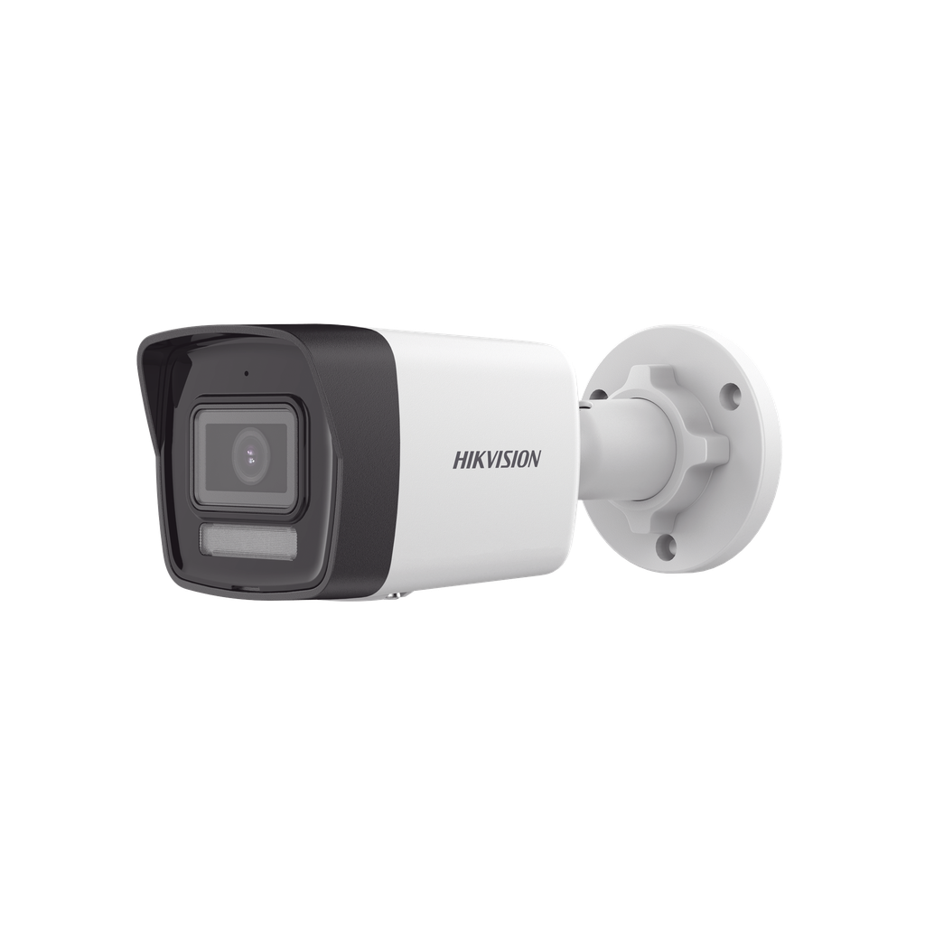 [Dual Light] Bala IP 4 Megapixel / Lente 2.8 mm / 30 mts IR + 20 mts Luz Blanca / Micrófono Integrado / Exterior IP67 / H.265 / PoE / ONVIF / Micro SD - HIKVISION DS-2CD3041G2-LIUF