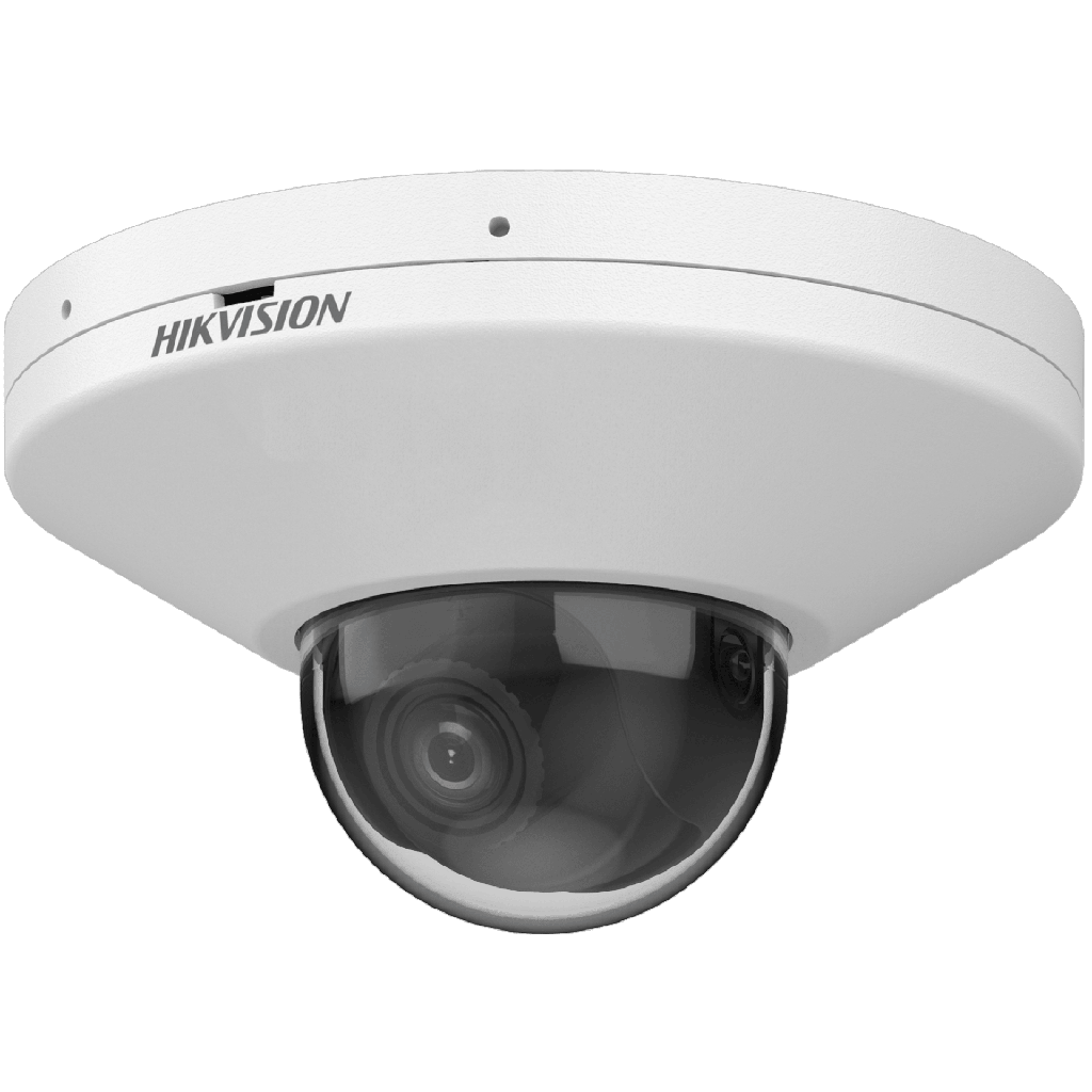 [Hik AI] Mini Domo IP 4 Megapixel / Lente 2 mm / Ideal para Elevadores / DiseÒo Compacto / ColorVu / 2 Microfonos Integrados / Interior / ACUSENSE / Captura Facial / PoE / WDR 130 dB / ONVIF / Micro SD