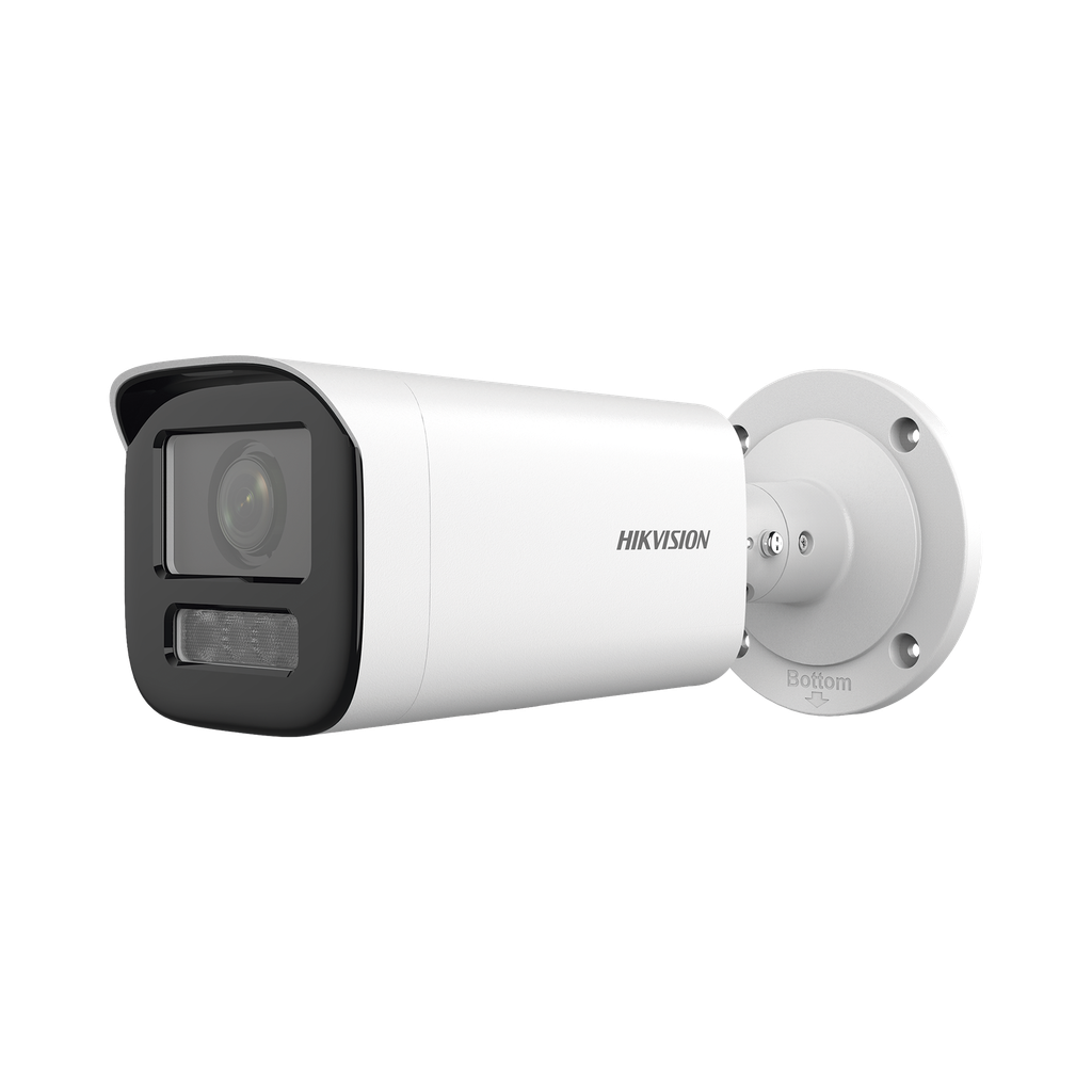 Bala IP 4 Megapixel / Lente Motorizado 2.7 a 13.5 mm / Dual Light (50 mts IR + 50 mts Luz Blanca)   / Exterior IP67 / WDR 120 dB / PoE  / Micro SD
