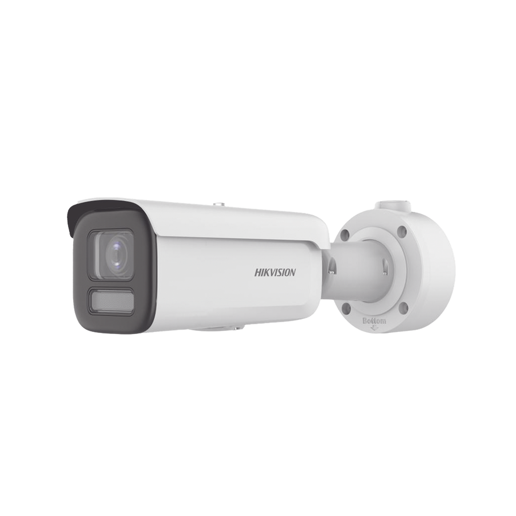 Bala IP 4 Megapixel / Lente Mot. 2.7 a 13.5 mm / Dual Light (60 mts IR + 60 mts Luz Blanca ) / Darkfighter S / Exterior IP67 / IK10 / WDR 130 dB / 4 Analíticos: AcuSense, Deteccion Facial, Conteo de Personas por Cruce y Zona - HIKVISION DS-2CD3646G2HT-LIZS