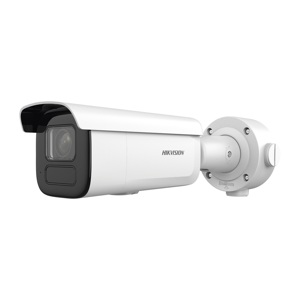 Bala IP 4 Megapixel / Lente Mot. 7 a 35 mm / 80 mts IR EXIR / Exterior IP67 / IK10 / WDR 120 dB / PoE + / MicroSD / 4 Analiticos: AcuSense, Deteccion Facial, Conteo de Personas por Cruce y Zona
