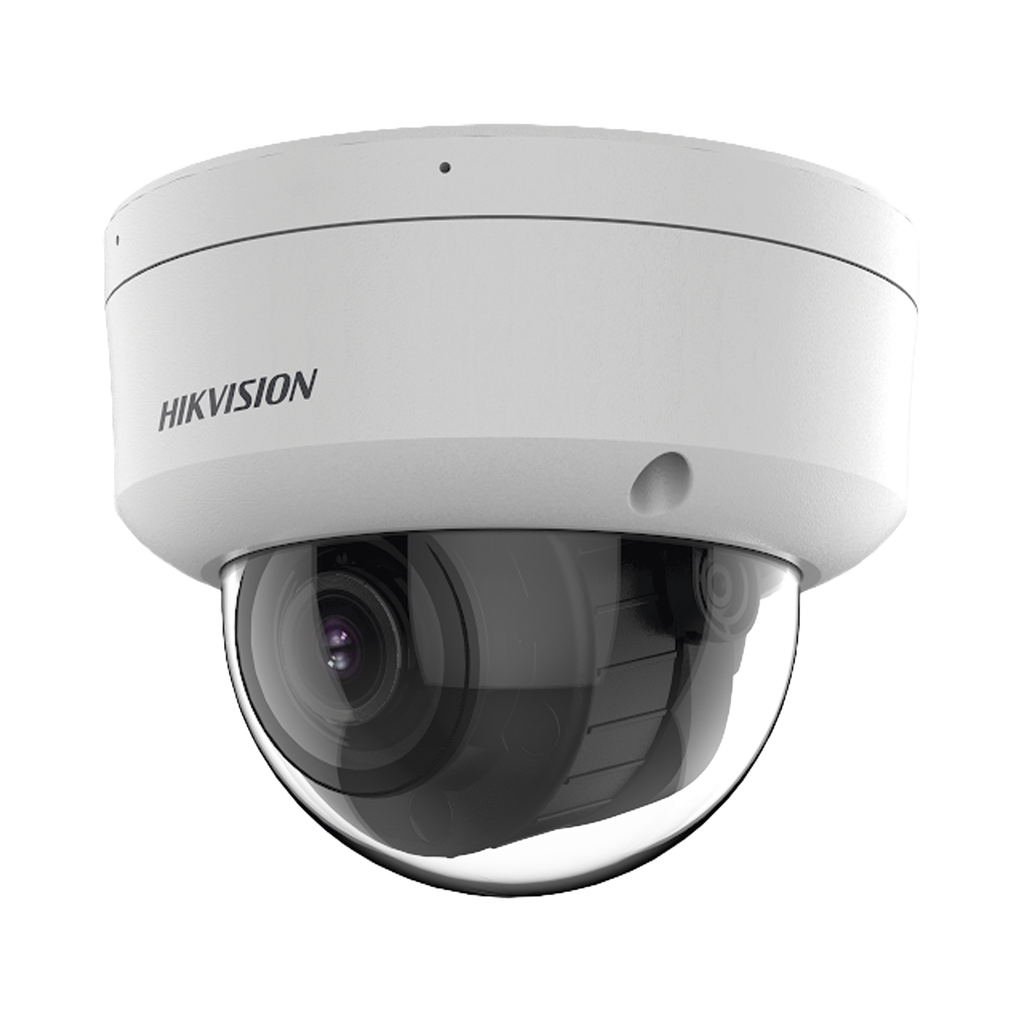 [Dual Light] Domo IP 4 Megapixel / Lente Motorizado 2.7 a 13.5 mm / 30 mts IR + 30 mts Luz Blanca  / Exterior IP67 / IK10 / WDR 120 dB / PoE / ONVIF / Micro SD