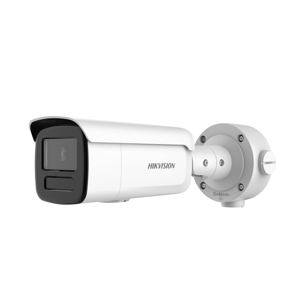 Bala IP 4 Megapixel / Lente 4 mm / 90 mts IR EXIR / Anticorrosion / DARKFIGHTER / IP67 / PoE / WDR 120 dB / ONVIF / Micro SD / 4 Analiticos: AcuSense, Deteccion Facial, Conteo de Personas por Cruce y Zona