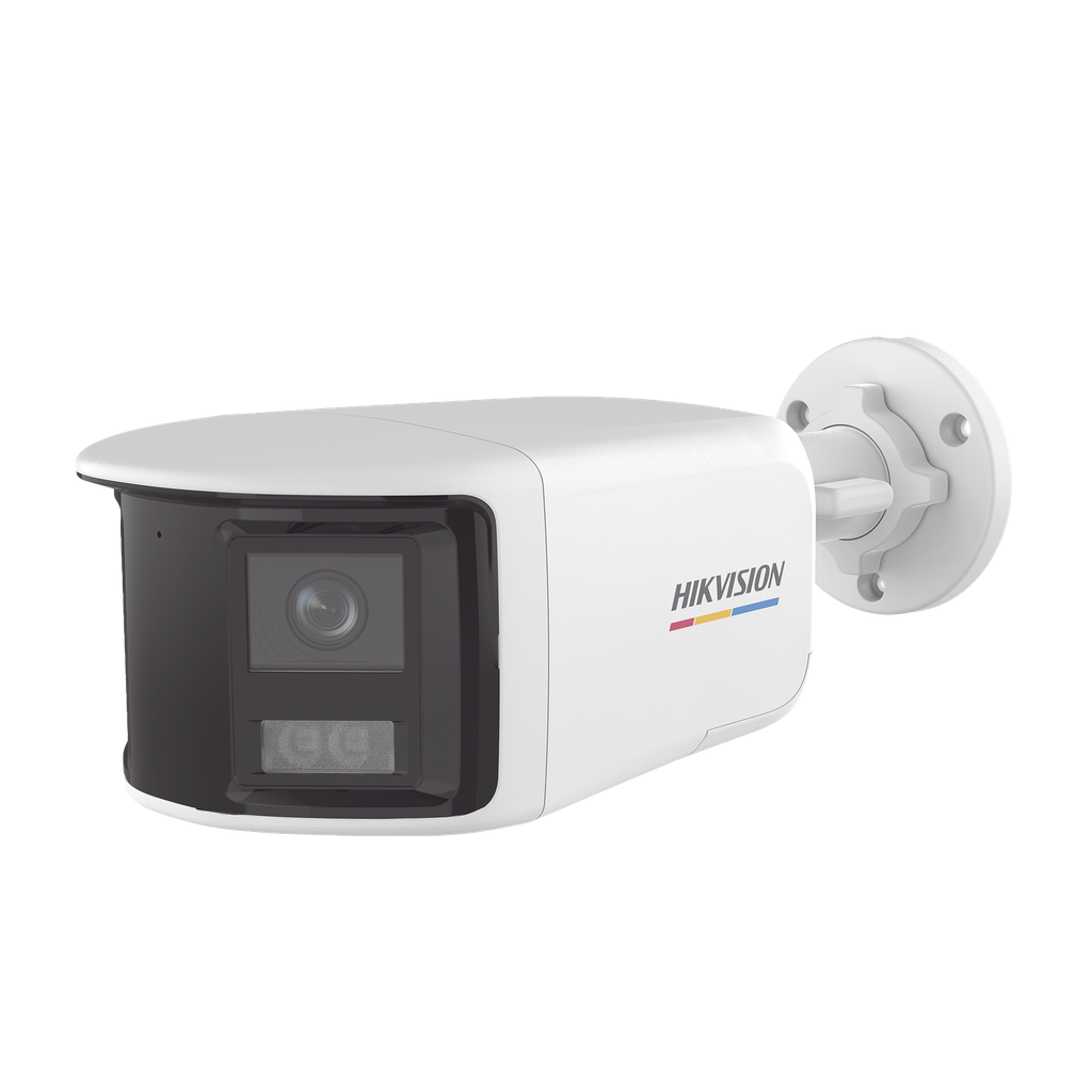 [ColorVu + Panoramica + Dual Light] Bala TURBOHD 3K (5 Megapixel) / Microfono Integrado / Vision 180∞ / Imagen a Color 24/7 / 40 mts Luz Blanca + 40 mts IR / Exterior IP67 / WDR