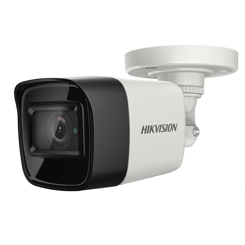 Bala TURBOHD 4K (8 Megapixel) / Gran Angular 102∞ / Lente 2.8 mm / Exterior IP67 / IR EXIR 30 mts / dWDR / Metal