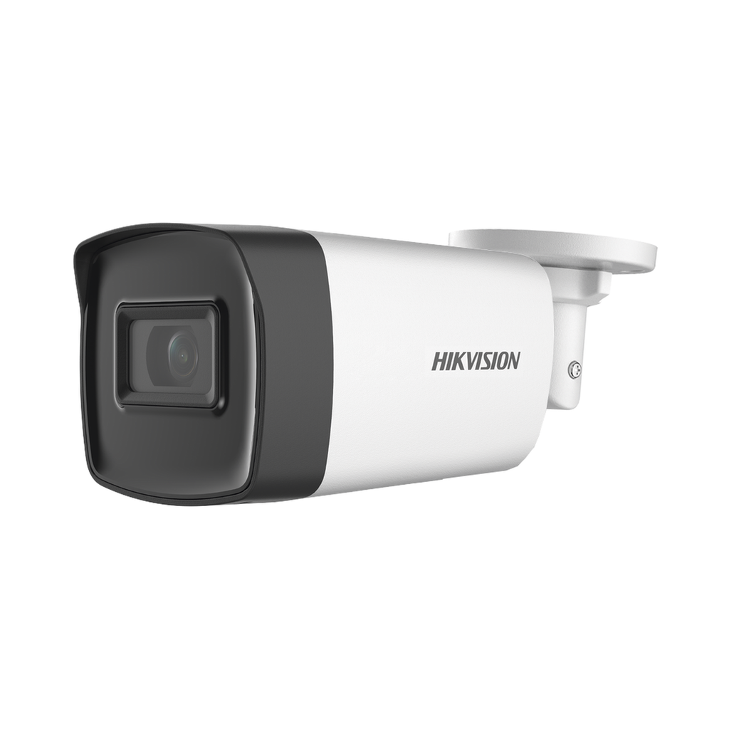 Bala TURBOHD 2 Megapíxeles (1080p) / Lente 3.6 mm / Exterior IP67 / 80 mts IR EXIR / dWDR / 4 Tecnologías - HIKVISION DS-2CE17D0T-IT5F(C)