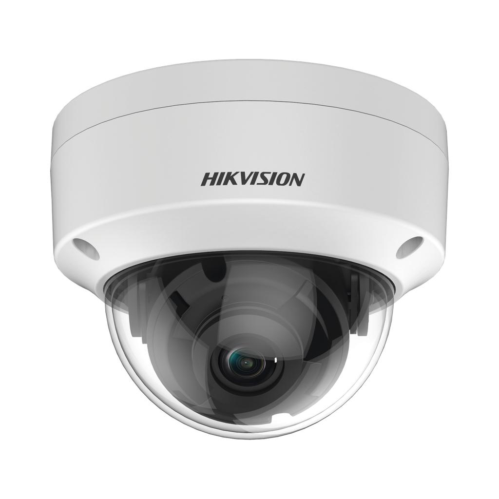 Domo TURBOHD 2 Megapixel (1080p) / Lente 2.8 mm / 30 mts IR EXIR / TVI-AHD-CVI-CVBS / IK10 / IP67 / WDR 120 dB / Ultra Baja Iluminación / Metal - HIKVISION DS-2CE57D3T-VPITF