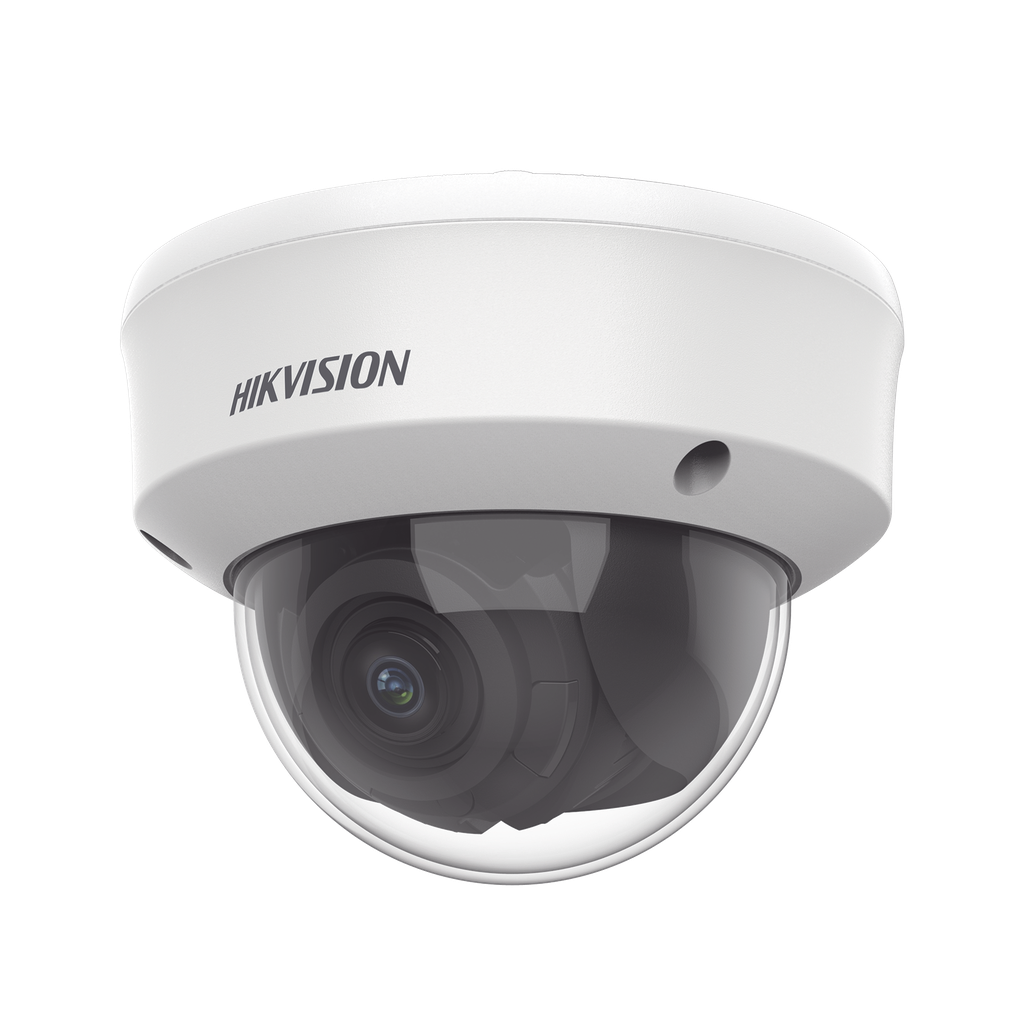 Domo TURBOHD 2 Megapixel (1080p) / Lente Varifical 2.7 a 13.5 mm / 40 mts IR EXIR / Exterior IP67 / IK10 / dWDR / Ultra Baja Iluminacion / 12 Vcc