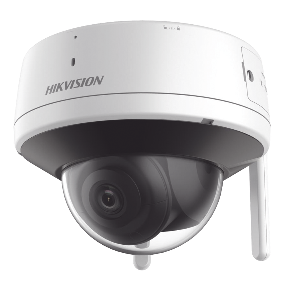 Domo IP 4 Megapixel / Lente 2.8 mm / 30 mts IR / Exterior IP66 / Wi-Fi / ACUSENSE Lite / dWDR  / H.265+ / Microfono y Bocina Interconstruido / Micro SD / Se Conecta Directo a la App de Hik-Connect