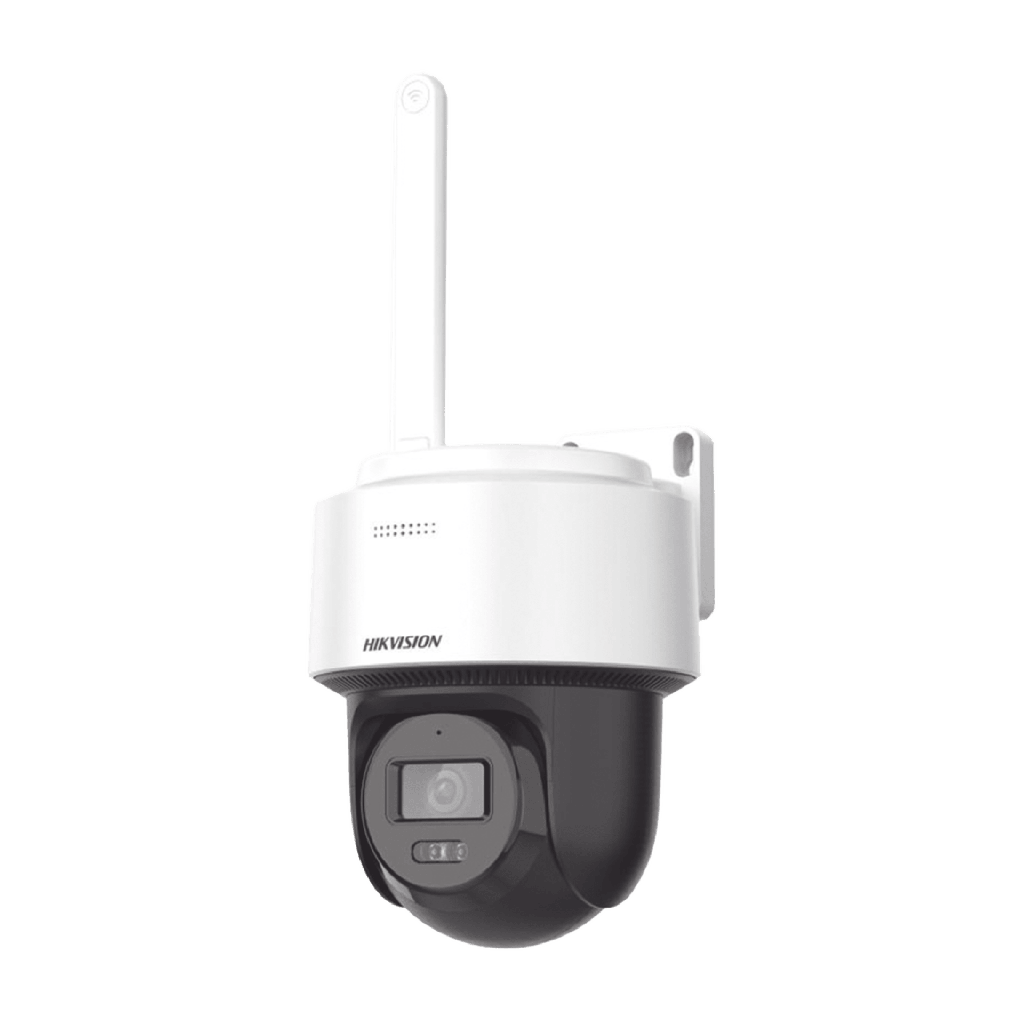 [FlexVu] Domo PT IP 4 Megapixel / Lente 4 mm / Dual Light (30 mts IR + 30 mts Luz Blanca) / ACUSENSE / Autoseguimiento en Humanos / IP66 / Micrófono y Bocina Integrado (Audio de Dos Vías) / Micro SD / Incluye Montaje de Pared o Techo - HIKVISION DS-2DE2C400MWG-4G