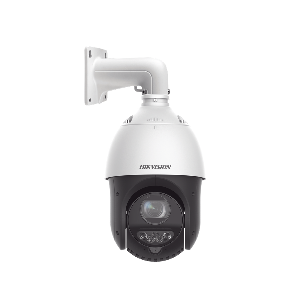 Domo PTZ IP 4 Megapixel / 25X Zoom / 100 mts IR / Exterior IP66 / DARKFIGHTER / ACUSENSE (Evita Falsas Alarmas) / Deteccion Facial / WDR 120 dB / Entrada y Salida de Audio y Alarmas / HLC / EIS / PoE+ / Micro SD