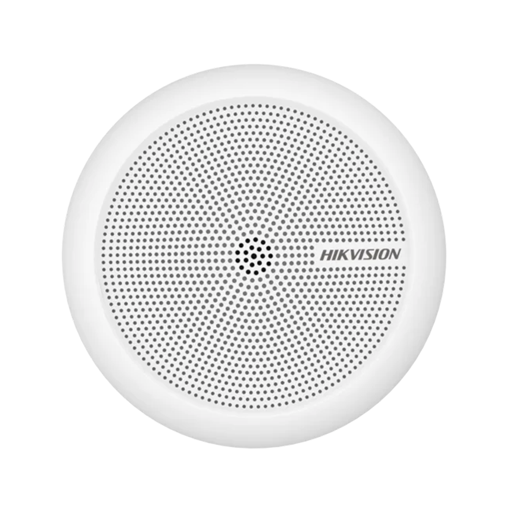 Micrófono Omnidireccional (360°) / Uso en Interior / Preamplificado para CCTV / Cancelación de Ruido Ambiental / Uso en Techo - Pared - Escritorio / Alcance de 5 Metros - HIKVISION DS-2FP2061