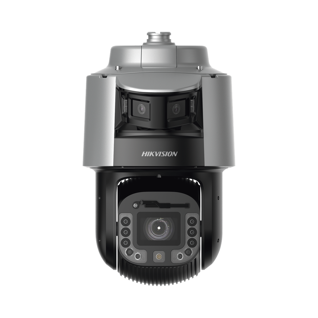[TandemVu] Domo PTZ IP 4 Megapixel con Camara Panoramica 180¬∫ de 6 Megapixel / 25X Zoom / 300 mts IR y 30 mts Luz Blanca / IP67 / IK10  / Autoseguimiento / Wiper / Deep learning / Entrada-Salida de Audio y Alarma / Ultra Baja Iluminacio