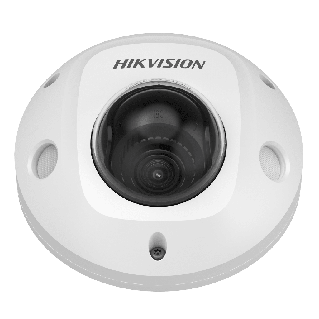 Domo IP Movil 2 Megapixel / Lente 2 mm / Micrófono Integrado / Funciones inteligentes: Detección de congestión de personas / WDR 120 dB / IP67 / IK10 / 30 Metros / Metal / Conector RJ45 - HIKVISION DS-2XM6726G1-ID(2MM)