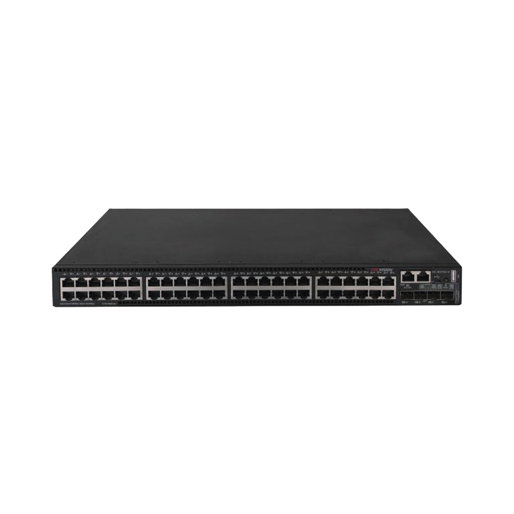 Switch  / Monitoreable / 48 Puertos 10/100/1000 Mbps / 2 Puertos 1000 Mbps Uplink / 4 Puertos SFP