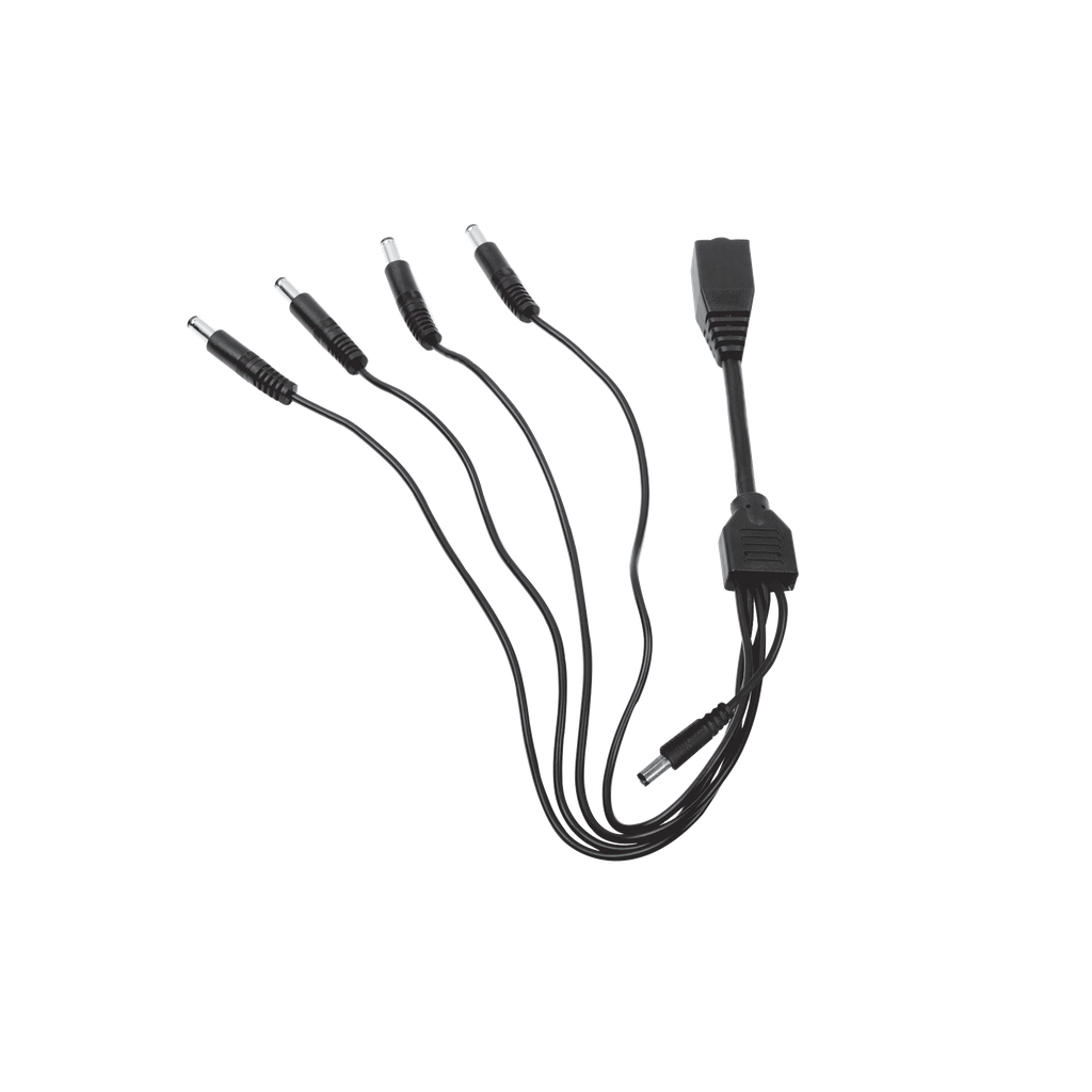 [DS-5WAYC] Cable con 5 Vías para Alimentar 4 Cámaras TurboHD y DVR TurboHD Epcom / Hikvision - HIKVISION DS-5WAYC