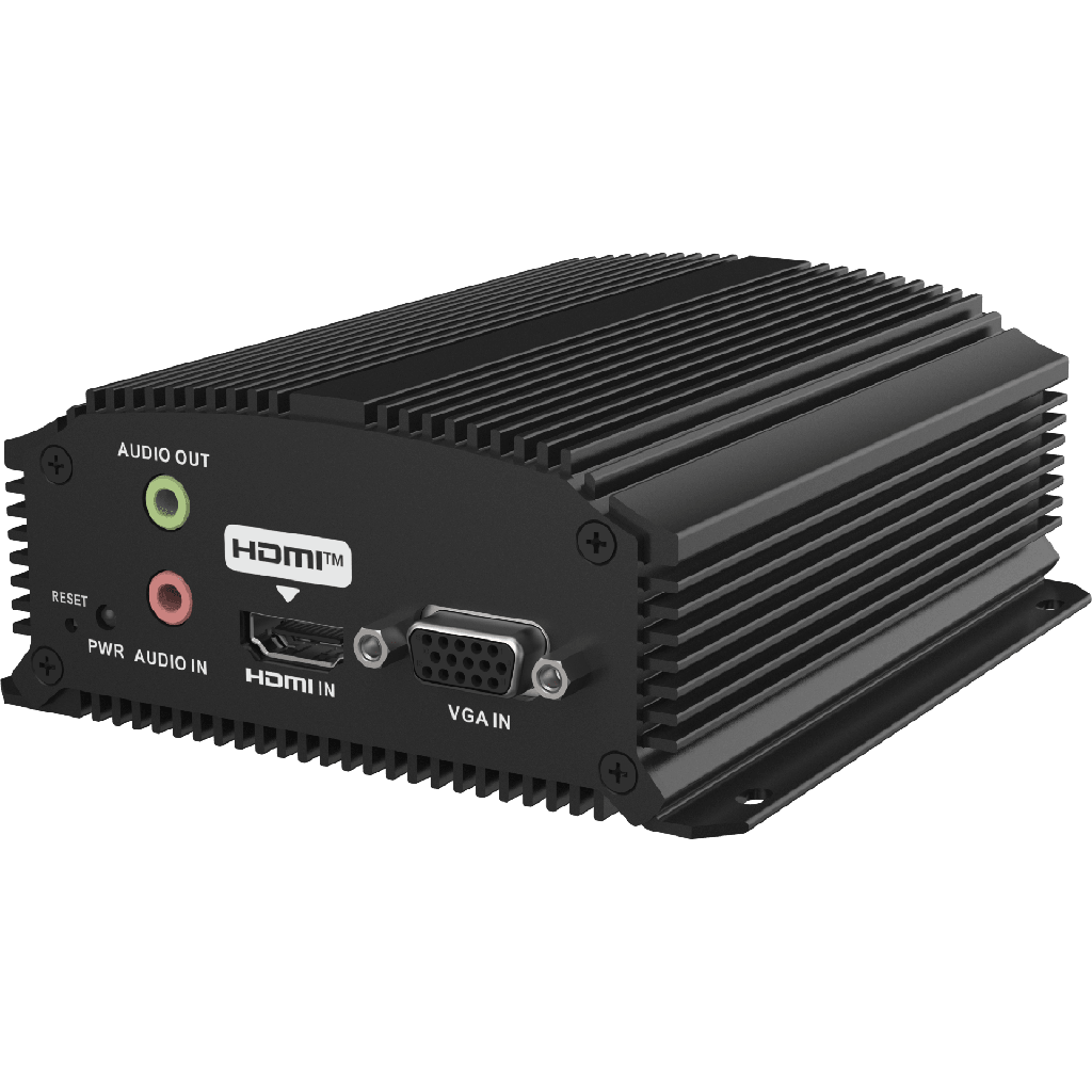 Codificador de Vídeo (Encoder) / Entrada HDMI o VGA / 1 Entrada de Audio - HIKVISION DS-6701HTHI-4K(B)