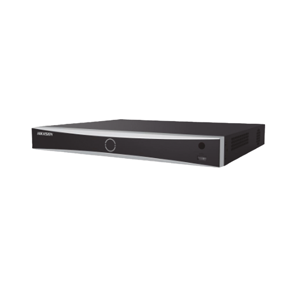 [Acusearch] NVR 32 Megapixel (8K) / 8 Canales IP / 8 Puertos PoE+ / ACUSENSE / Reconocimiento Facial / POS / 2 Bahias de Disco Duro / HDMI en 4K / Alarmas I/O
