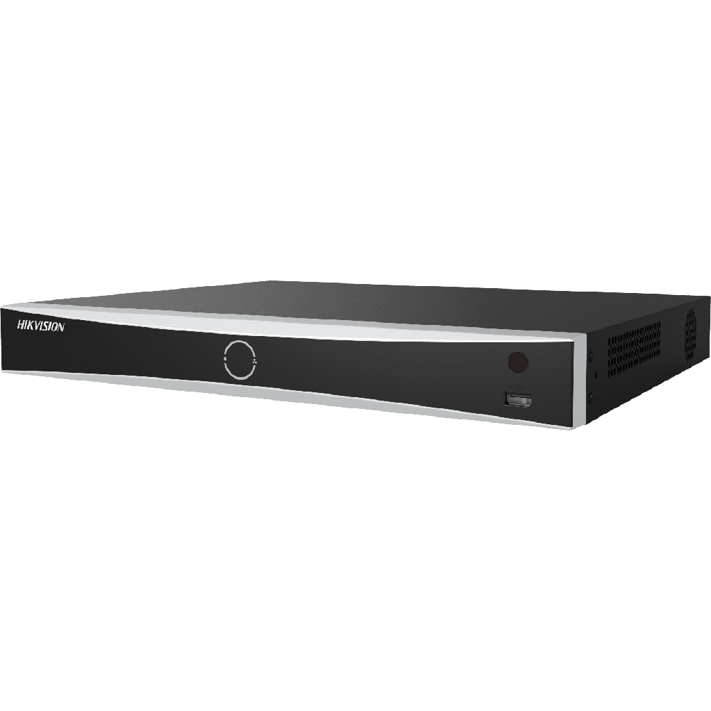 [AcuSeek] NVR 32 Megapixel (8K) / 16 Canales IP / 16 Puertos PoE+ / ACUSENSE / Reconocimiento Facial / 2 Bahías de Disco Duro / HDMI en 4K / Alarmas I/O - HIKVISION DS-7616NXI-I2-16P-VPRO