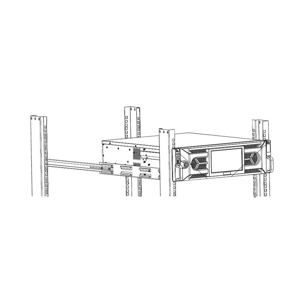 Soporte en Rack para NVR`s DS-96000NI-I / DS-96000NI-M - HIKVISION DS-ADAPTER-RACK