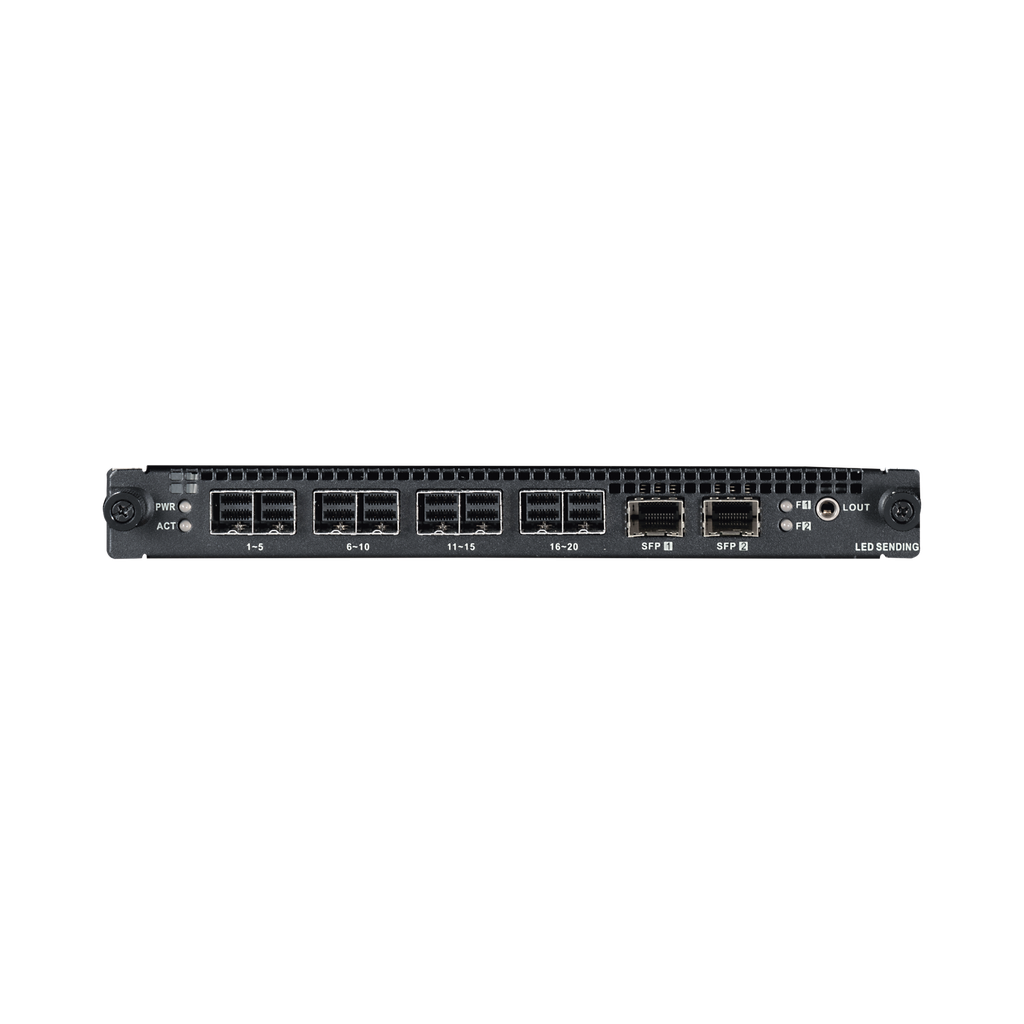 Tarjeta de 4 Salidas miniSAS / Compatible con Controlador de la Serie DS-C30S (V2) / Compatible con Paneles LED - HIKVISION DS-C30S-L104(V2)