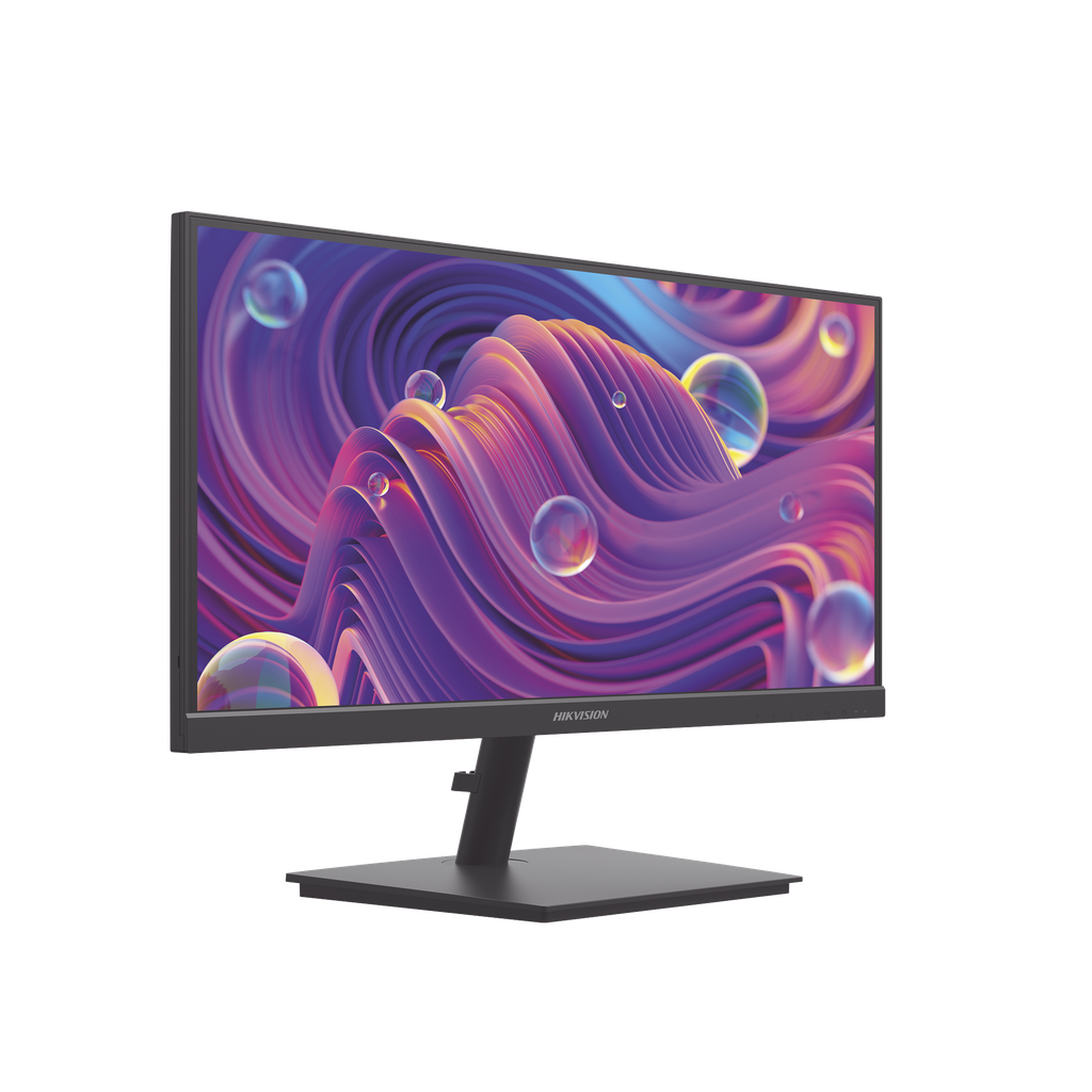 Monitor LED Full HD (1920 X 1080) de 21.5" / Ideal para CCTV, Oficina y Hogar / Entrada HDMI-VGA / Montaje VESA (75 X 75) / Uso 24/7 / Backlight E-LED / 100 Hz / Ultra Delgado / Bocinas Integradas