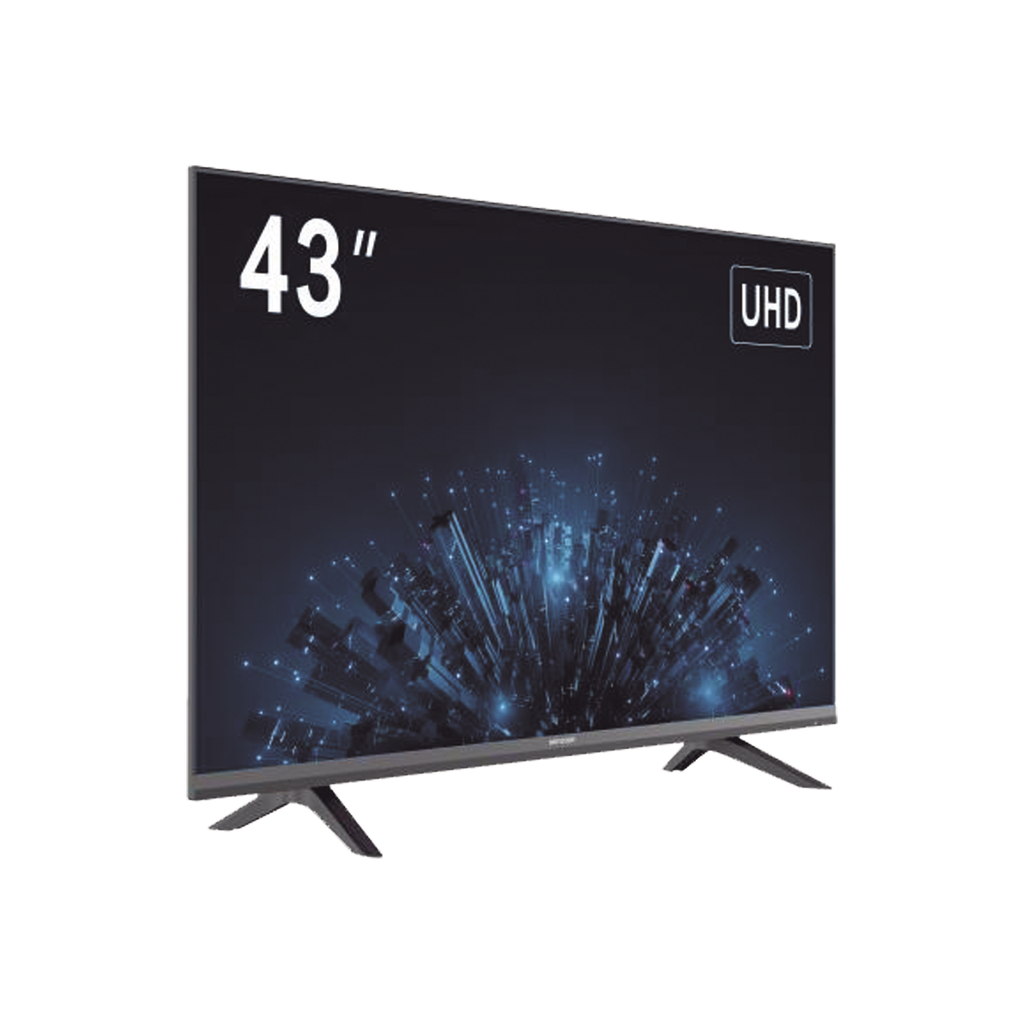 Monitor LED 4K de 43" / Ideal para Oficina y Hogar / Uso 24-7 / Entrada HDMI / Compatible con Montaje VESA (200 X 200) / Bocinas Integradas