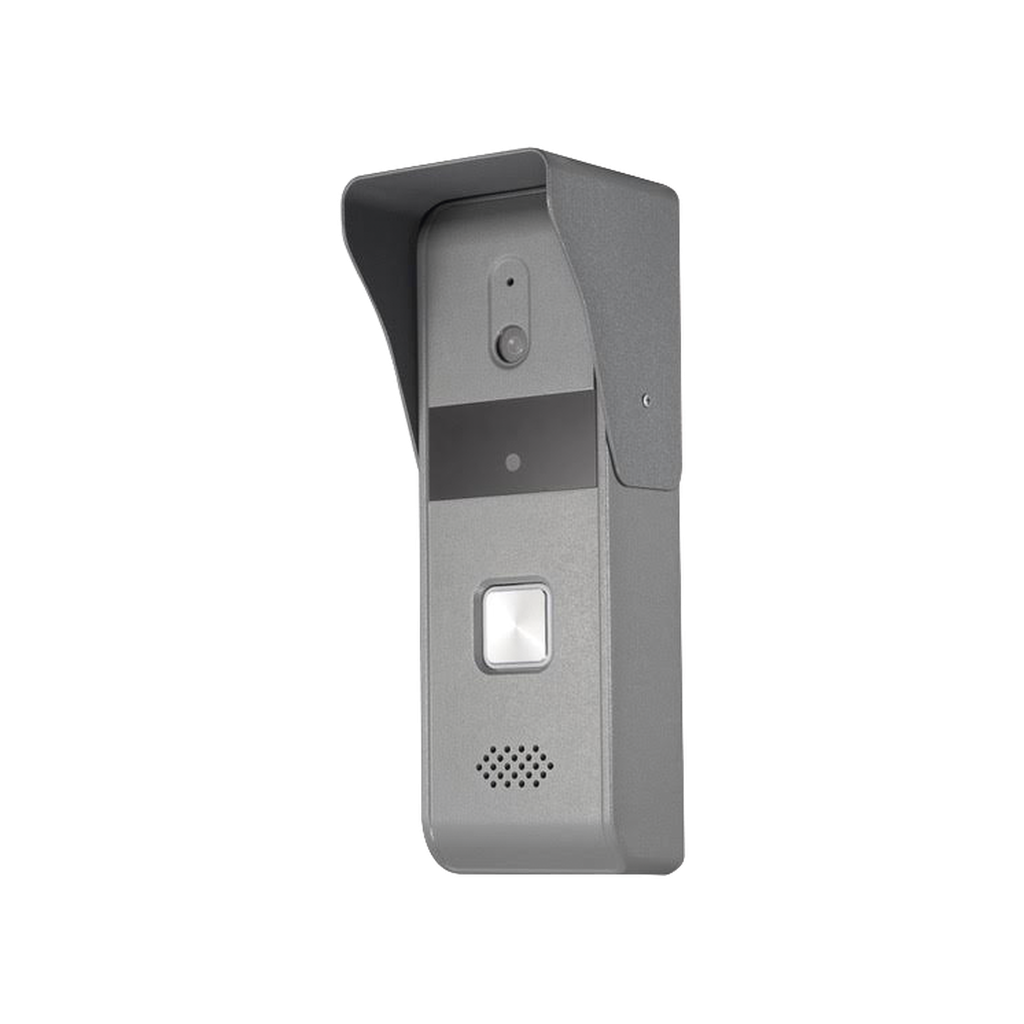 Frente de Calle Analógico METÍLICO Adicional para Videoportero DS-KIS203 y DS-KIS303-P - HIKVISION DS-KB2421T-IM