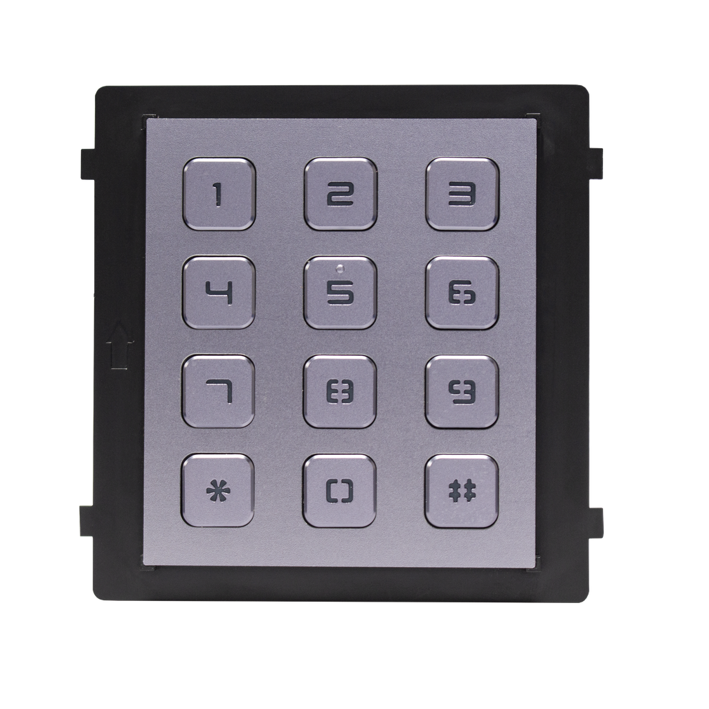 Modulo de Teclado para Frente de Calle  Modular / Desbloqueo de Puerta Mediante Codigo / Llamada a monitor.