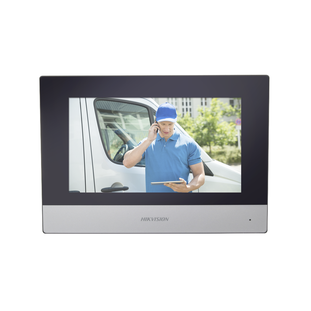 [DS-KH6320-WTDE1] Monitor Hibrido IP Wifi Touch Screen 7" para Ds-kis303para Vídeo en Vivo Poe Están - HIKVISION DSKH6320WTDE1