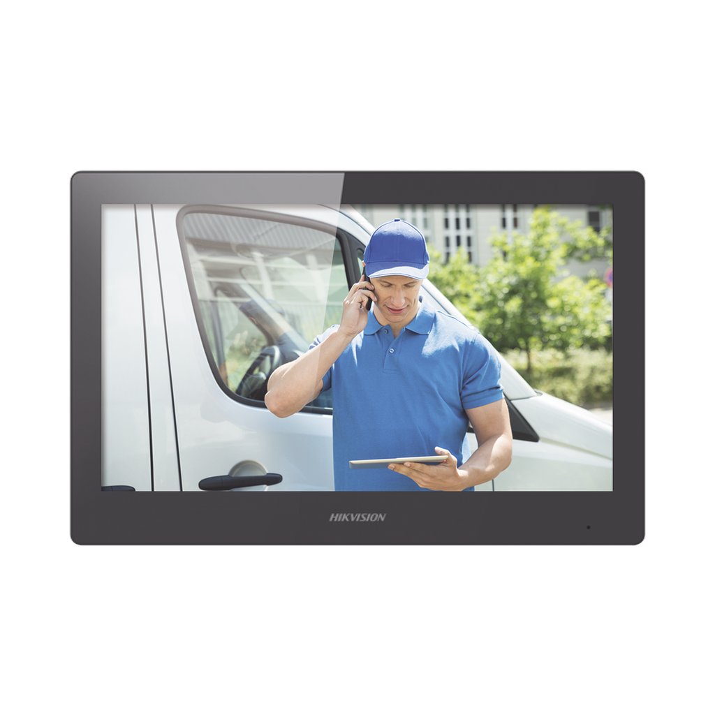 [DS-KH8520-WTE1] Monitor Touch Screen 10" para Videoportero Ipara Estético Video en Vivo Wifi Apert - HIKVISION DSKH8520WTE1