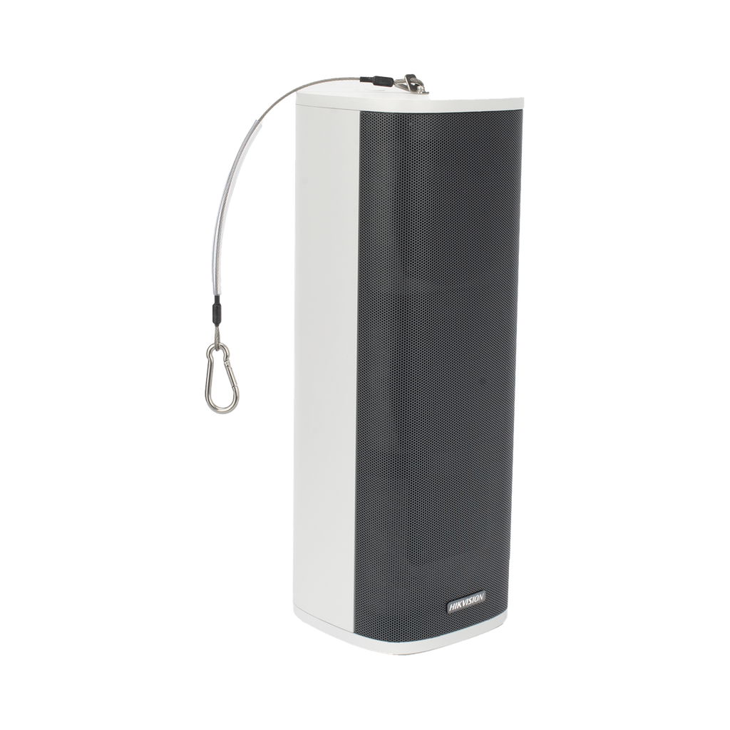 Altavoz IP tipo Columna | 60 Watts | Reproducción de Audio vía Red | IP66 | Entrada de alarma | Compatible con Hik-Connect/ HikCentral Professional - HIKVISION DS-QAZ1460G1