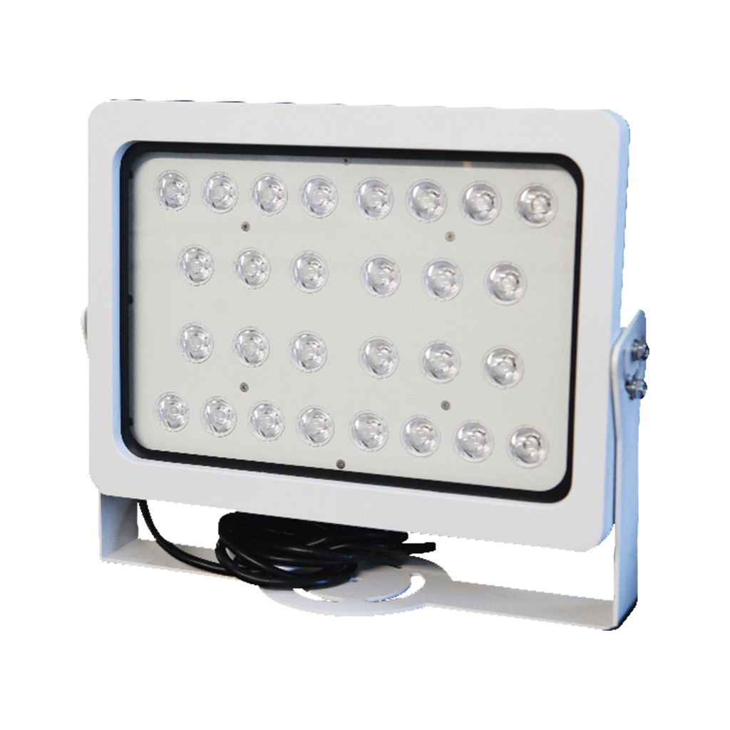Lampara IR de Luz Estroboscópica / Luz LED Alta Potencia / 28 Lámparas LED / Cuerpo de Aleación de Aluminio / Vidrio Templado / IP66 - HIKVISION DS-TL2002A(AC220V)