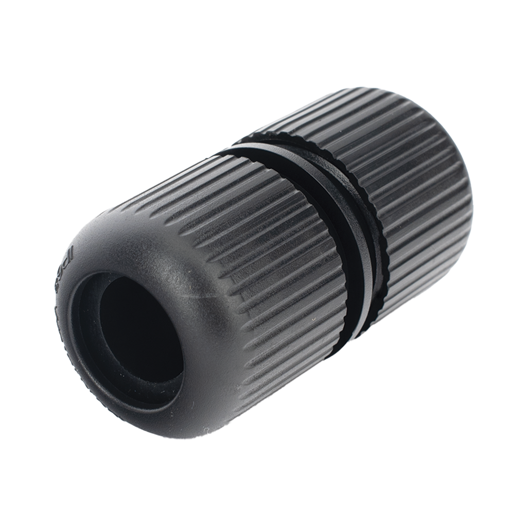 [DSPLUGEXT] Protector para Exterior IP68 / Adaptador para el Conector Tipo Plug (12 Vcc) en Cámaras Epcom / Color Negro / Hikvision / Hilook - HIKVISION DSPLUGEXT