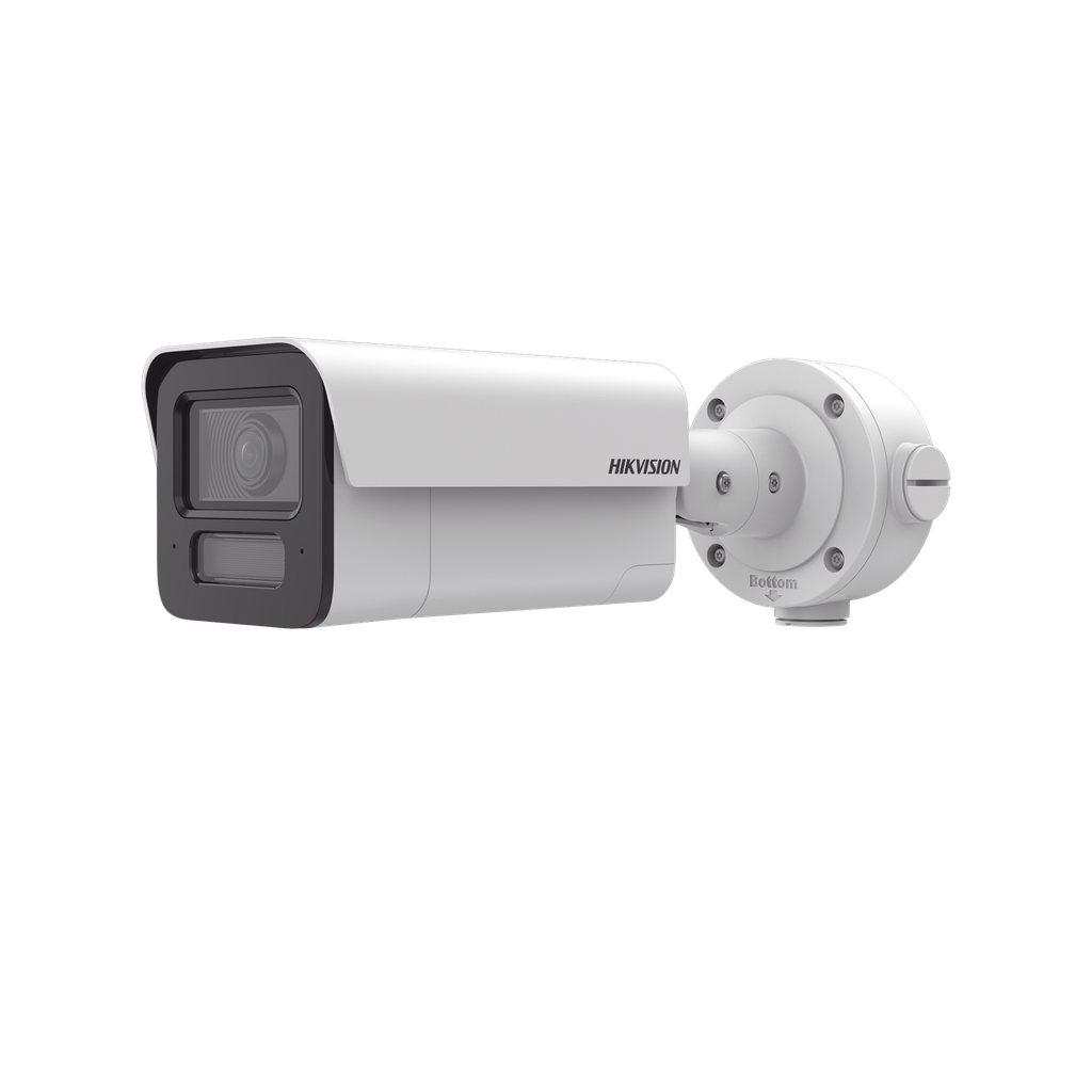 [DeepinView X] Bala IP 4 Megapixel / Lente 2.8 mm / 80 mts IR EXIR / DeepinView / Analíticos de 70 Metros de Distancia con Protección Perimetral / Micrófono y Bocina Integrado / IP67 / IK10 / H.265+ / WDR 120 dB / Guanlan - HIKVISION IDS-2CD5T47G2-V-XS(2.8MM)