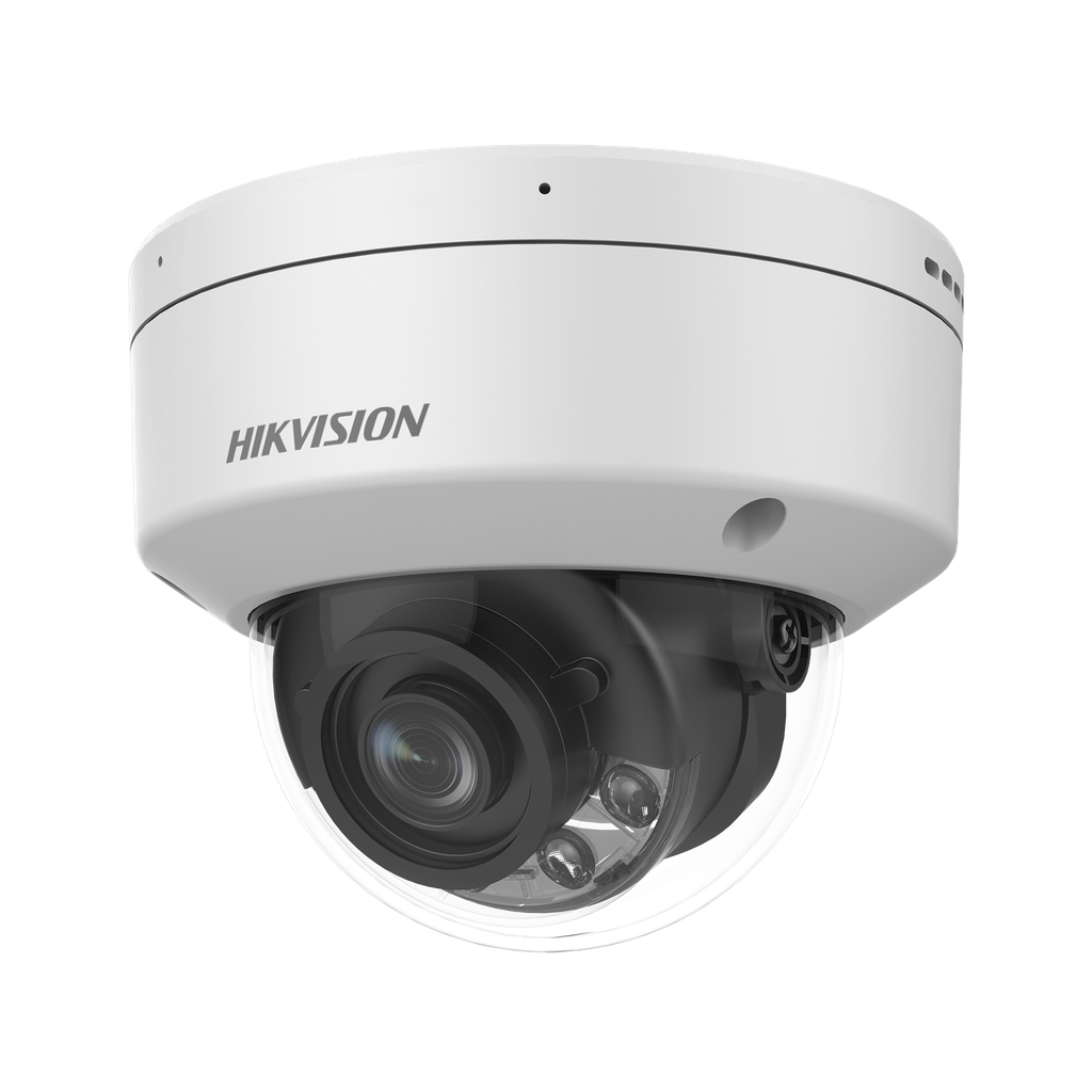 Domo IP 8 Megapixel / Lente Fijo 4 mm / 40 mts IR EXIR / IK10 / IP67 / Deteccion Facial / WDR 120 dB / DeepinView / Busqueda por Atributos / Heat Map