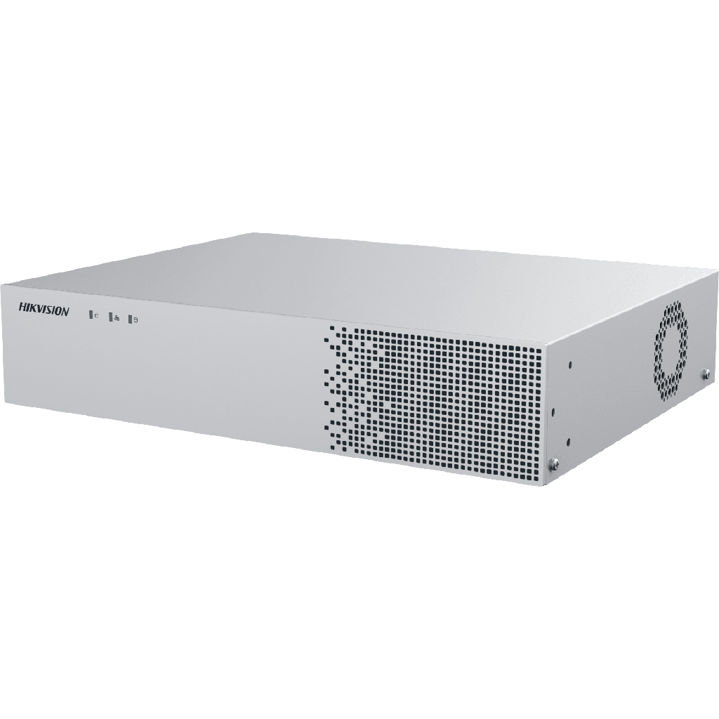 NVR 32 Megapixel (8K) / Reconocimiento Facial (Base de Datos) / 16 Canales IP / 2 Bahias de Disco Duro / 16 Puertos PoE+ / HDMI en 8K / ACUSENSE / Soporta POS / Deepin Mind