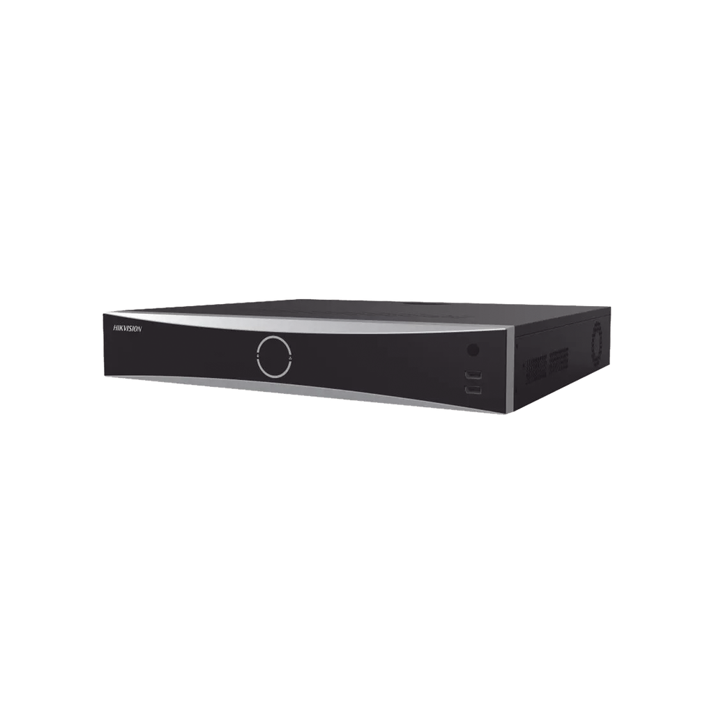 NVR 32 Megapixel (8K) / Reconocimiento Facial (Base de Datos) / 16 Canales IP / 4 Bahias de Disco Duro / 16 Puertos PoE+ / HDMI en 8K / ACUSENSE / Soporta POS / AcuSearch