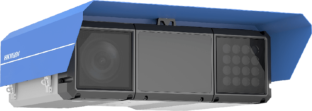 Camara de Control de Trafico con Radar y Fusion de Video / 20MP / Reconocimiento de Matriculas / Deteccion de Infracciones / Alcance 150m / 4 Carriles