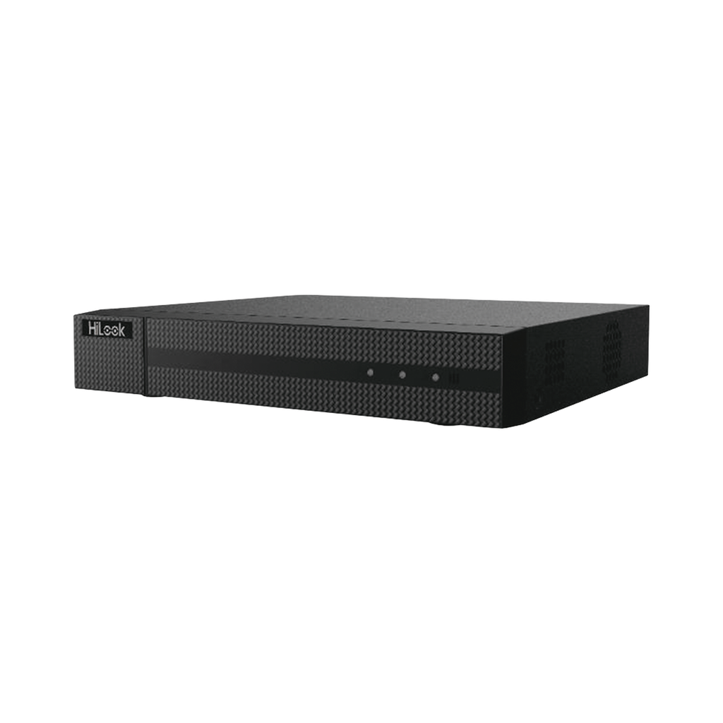 DVR 8 Canales TURBOHD + 4 Canales IP / 5 Megapíxel Lite - 3K Lite / Audio por Coaxitron / ACUSENSE Lite / 1 Bahía de Disco Duro / H.265+ / Salida en Full HD - HiLook by HIKVISION DVR-208Q-M1(E)