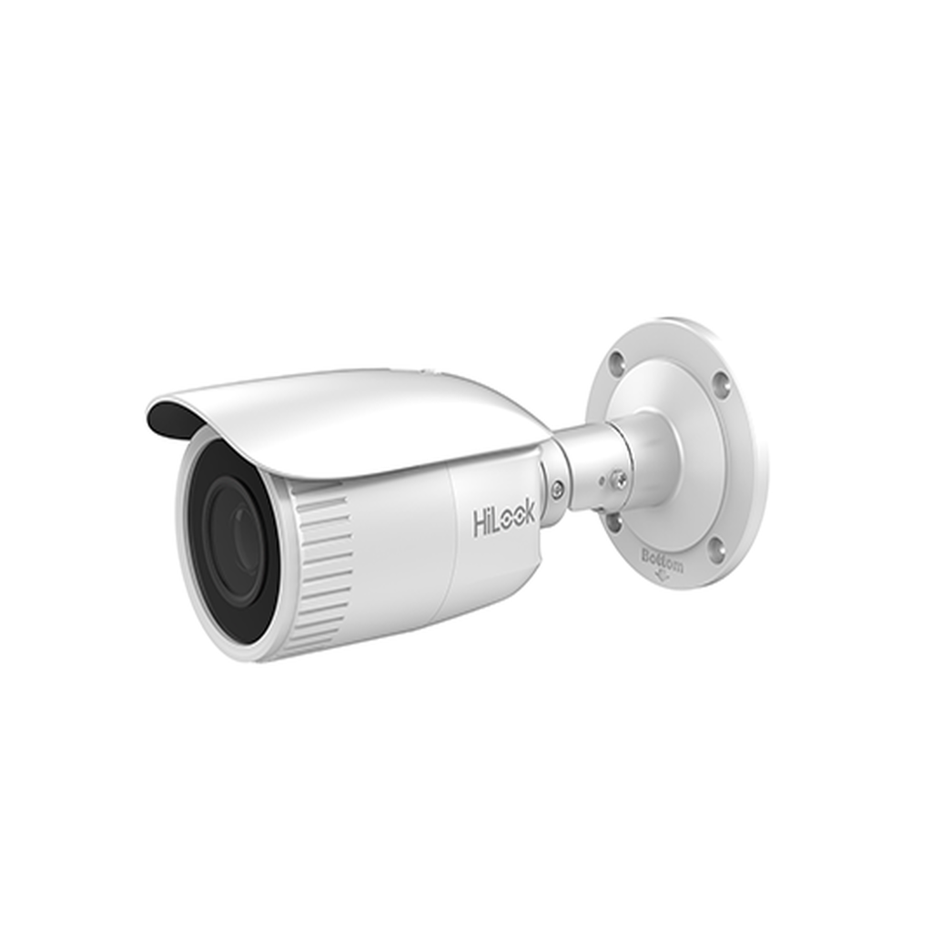 Bala IP 4 Megapixel / Lente Motorizado 2.8 - 12 mm / 30 mts IR EXIR / PoE / Exterior IP67 / WDR 120 dB / Micro SD / ONVIF - HiLook by HIKVISION IPC-B640H-Z(C)