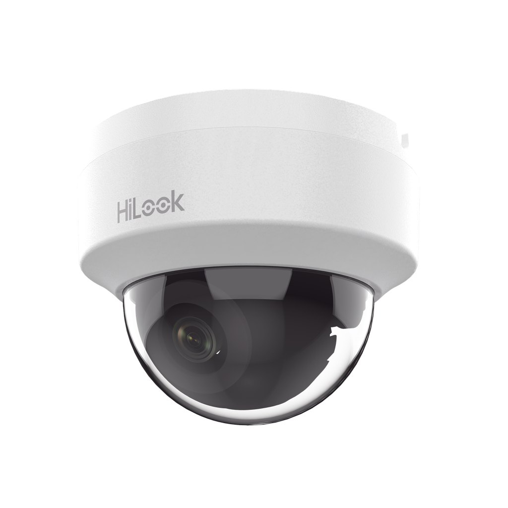 HiLook Series / Domo IP 4 Megapixel / Lente 2.8 mm (Gran Angular) / 20 mts IR / Interior / PoE / dWDR / H.265+ / ONVIF - HiLook by HIKVISION IPC-D141H-C