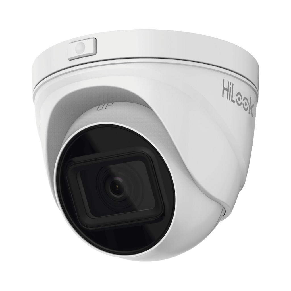 Turret IP 4 Megapixel / Lente Motorizado 2.8 - 12 mm / 30 mts IR EXIR / PoE / Exterior IP67 / WDR 120dB / Micro SD / H.265+ / Onvif - HiLook by HIKVISION IPC-T641H-Z(C)