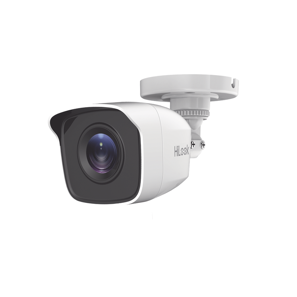 Bala TURBOHD 2 Megapíxeles (1080p) / Gran Angular 103Âº / Lente 2.8 mm / METAL / IR EXIR Inteligente 20 mts / Exterior IP66 / dWDR / TVI-AHD-CVI-CVBS - HiLook by HIKVISION THC-B120-MC