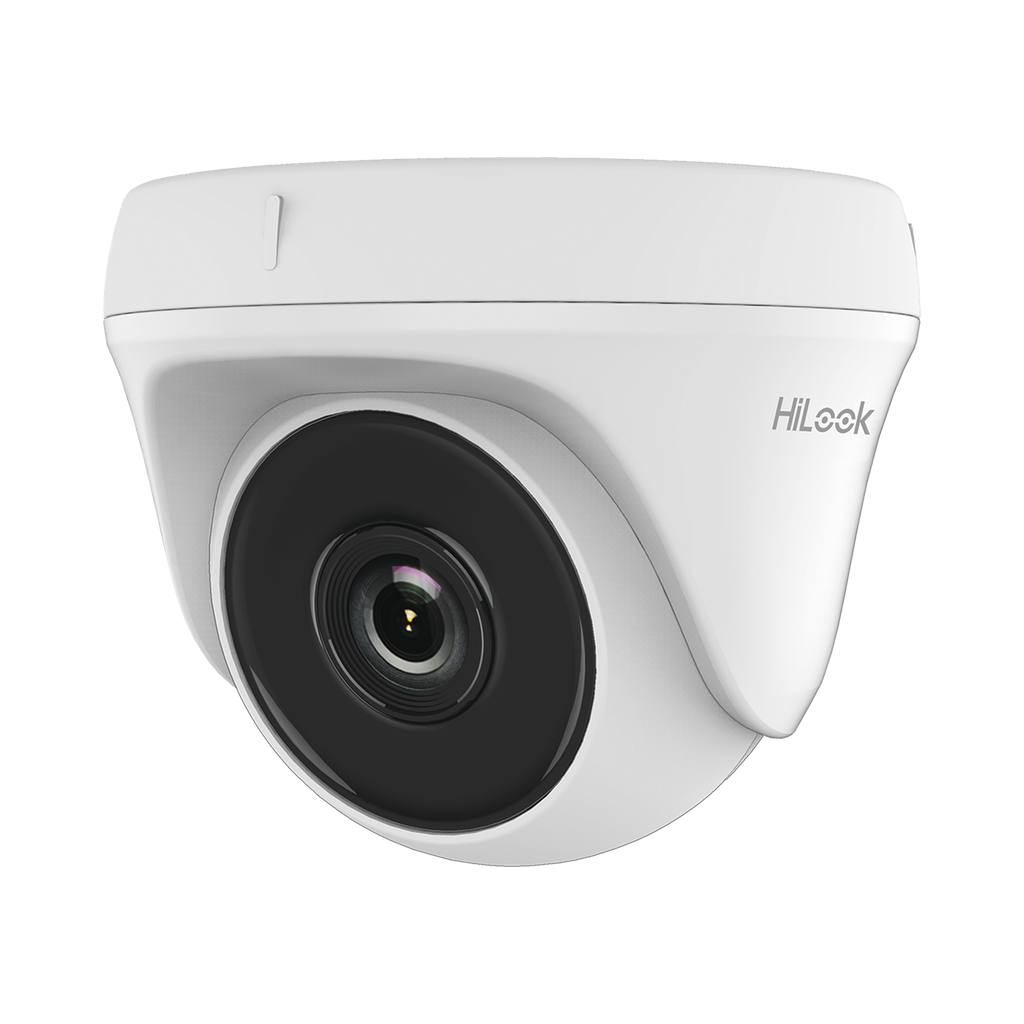 Turret TurboHD 5 Megapíxeles / 85° de Visión / Lente 2.8 mm / Interior / IR EXIR 20 mts / TVI-AHD-CVI-CVBS - HiLook by HIKVISION THC-T150-P